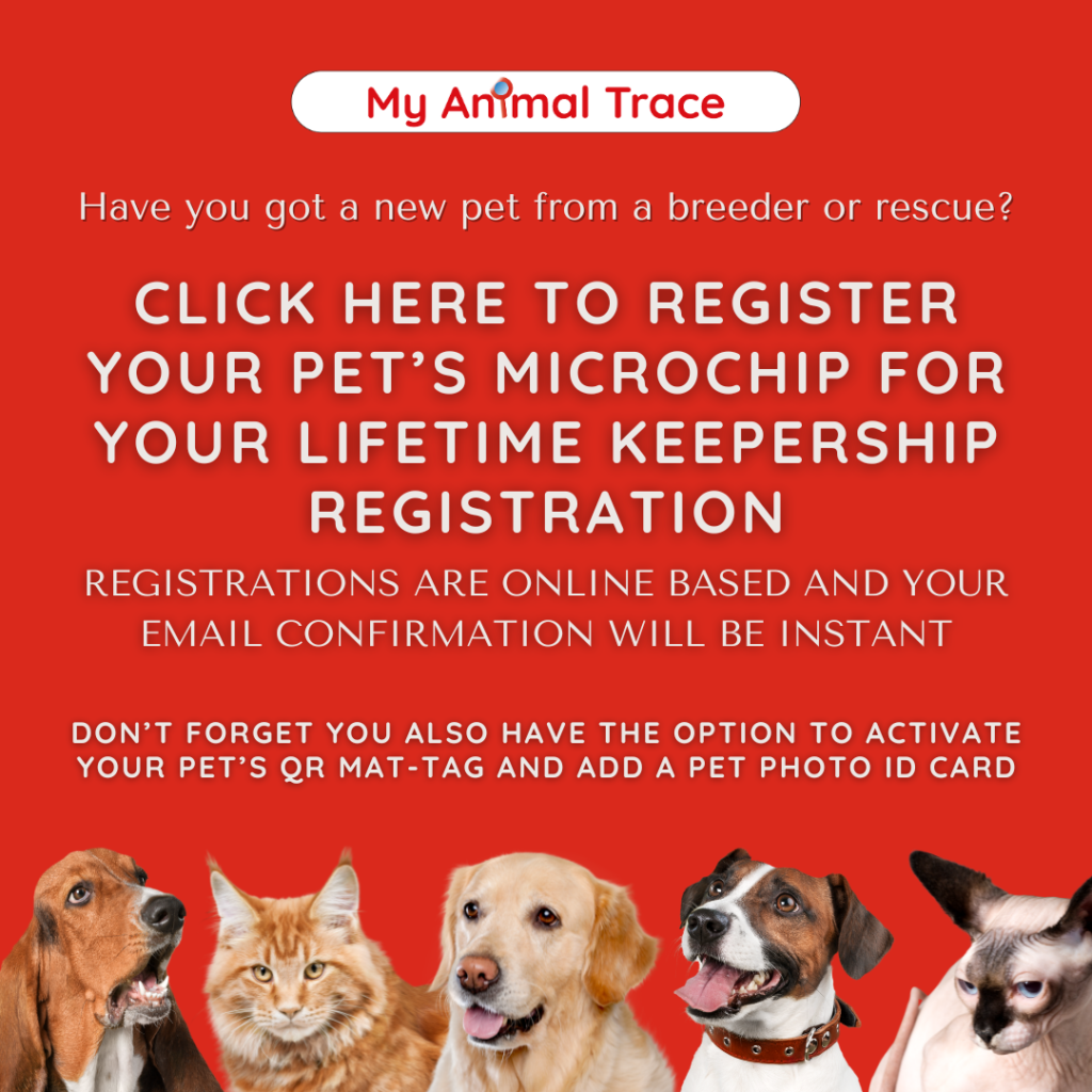 Register a Pet My Animal Trace